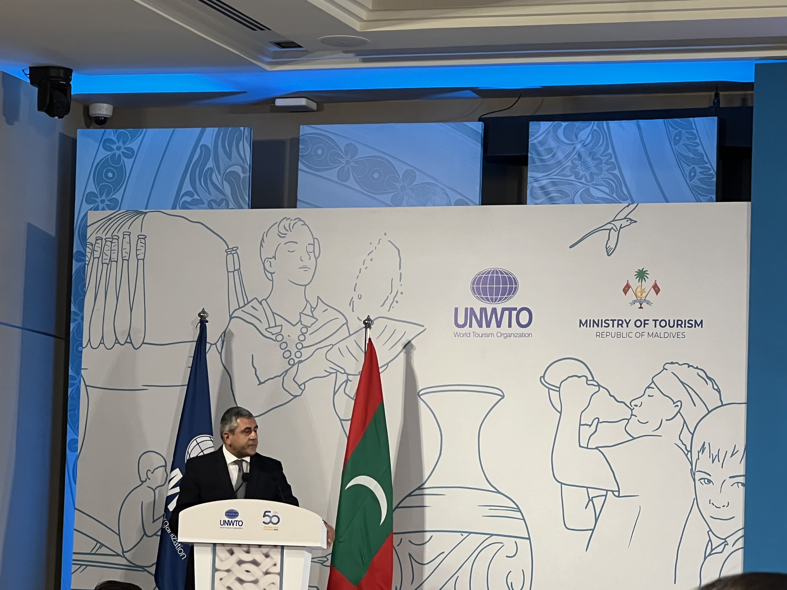  Ông Zurab Pololikashvili, Tổng Thư ký UNWTO phát biểu tại Phiên Khai mạc.